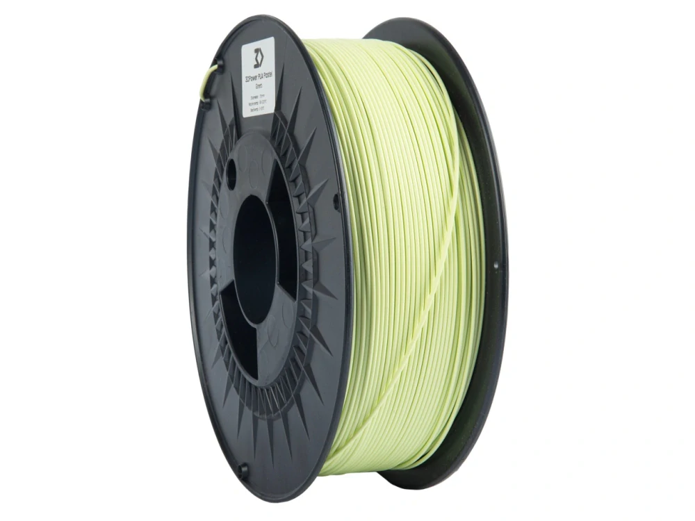 Filament 3DPower PLA Pastel 1.75 mm Green 1 kg