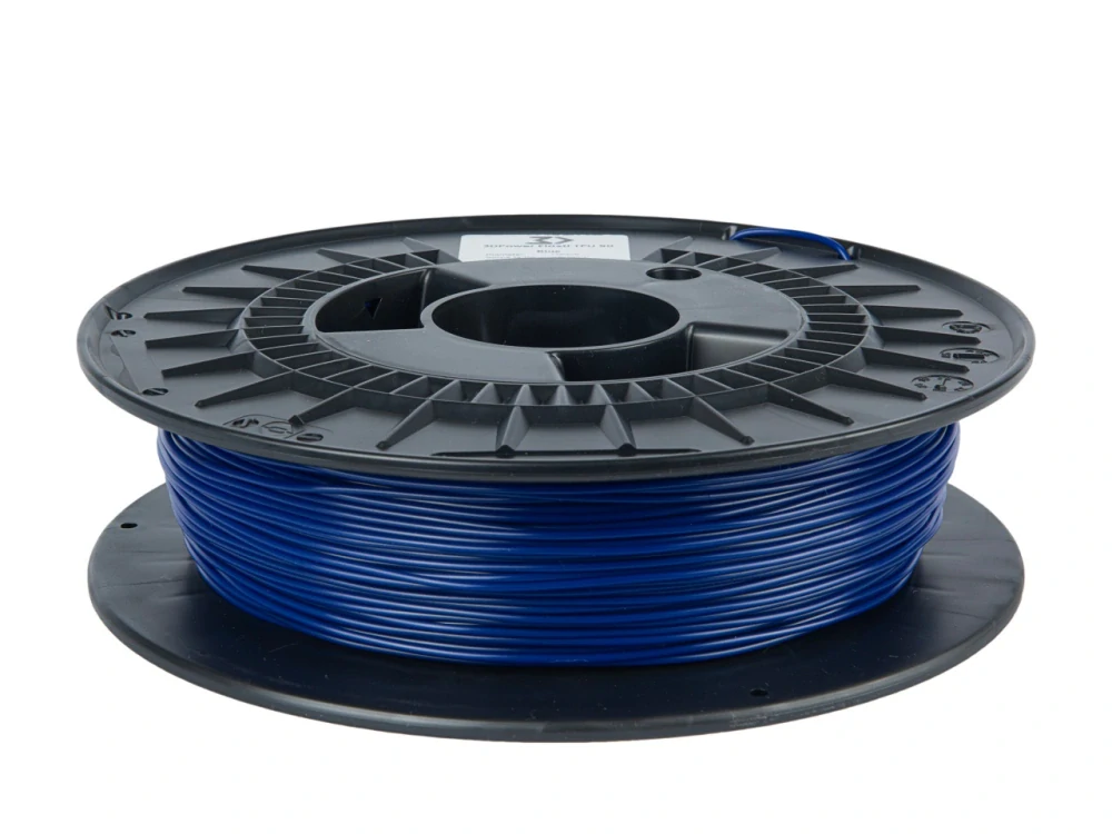 Filament 3DPower Elasti TPU 90 1.75 mm Dark Blue 0.5 kg