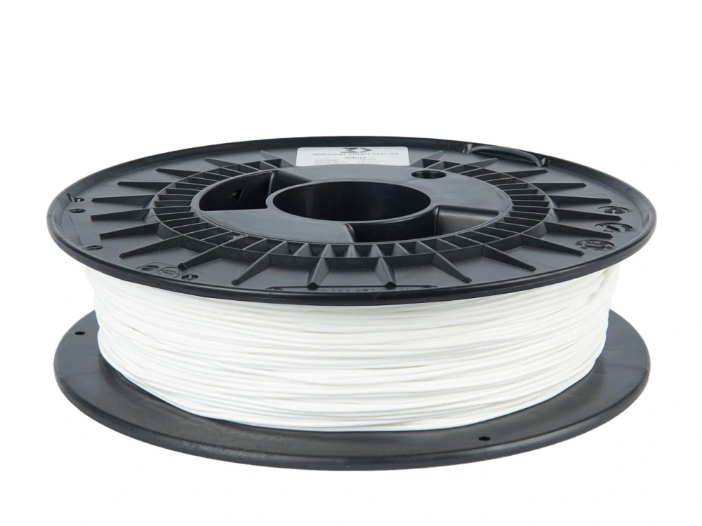 Filament 3DPower Elasti TPU 90 1.75 mm White 0.5 kg