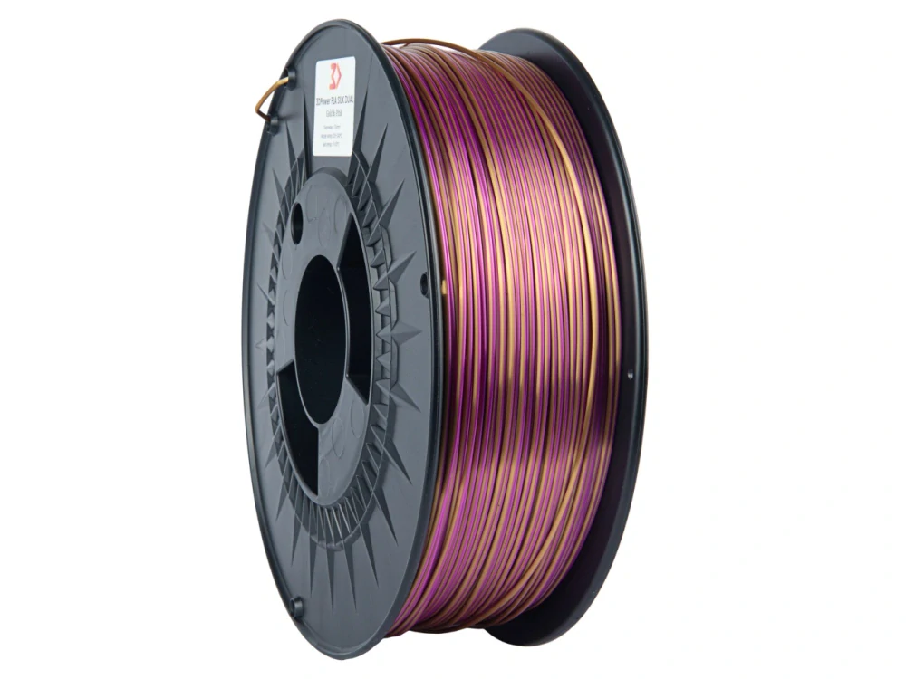 Filament PLA SILK Dual colour Gold/Pink 1 kg - 3DPower