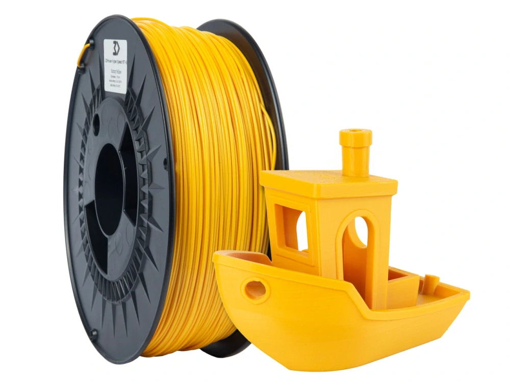 Filament 3DPower Hyper Speed PET-G 1.75 mm Sunny Yellow 1 kg 