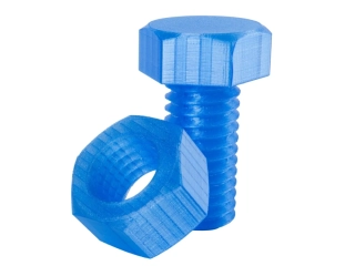Filament 3DPower Hyper PCTG 1.75 mm Crystal Blue 1 kg MODRÝ TRANSPARENT